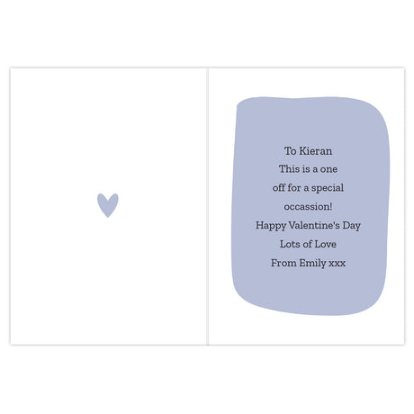 Personalised I Shaved My Legs For You Card: 3 - Greeting Cards By Gift Moments