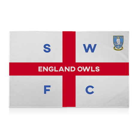 Personalised Sheffield Wednesday FC England 8ft x 5ft Banner: 1 - Flags & Banners By Sheffield Wednesday