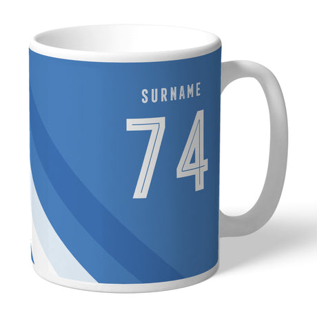 Personalised Sheffield Wednesday FC Stripe Mug: 1 - Mugs By Sheffield Wednesday