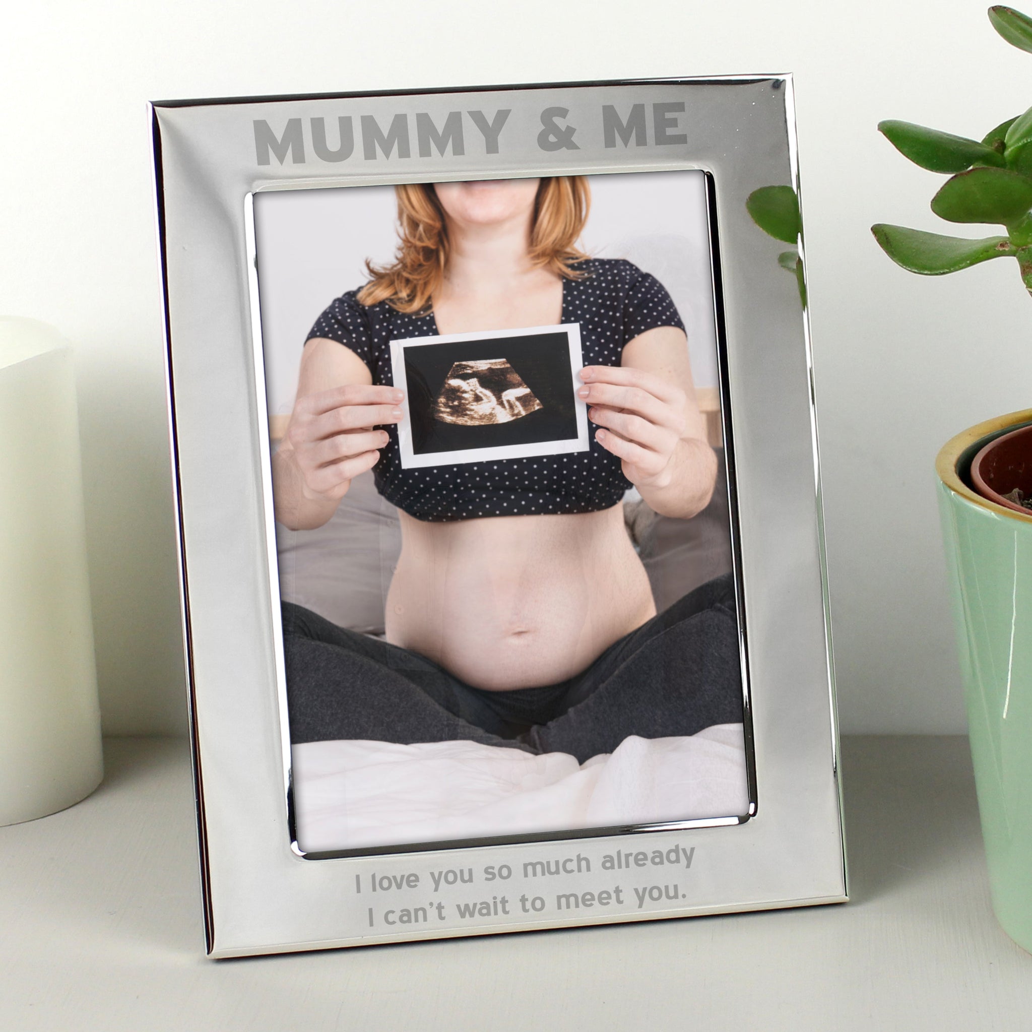 Personalised Silver 5x7 Mummy & Me Photo Frame: 3 - Photo Frames By Gift Moments