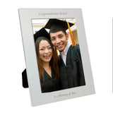 Personalised Silver 5x7 Photo Frame: 7 - Photo Frames By Gift Moments