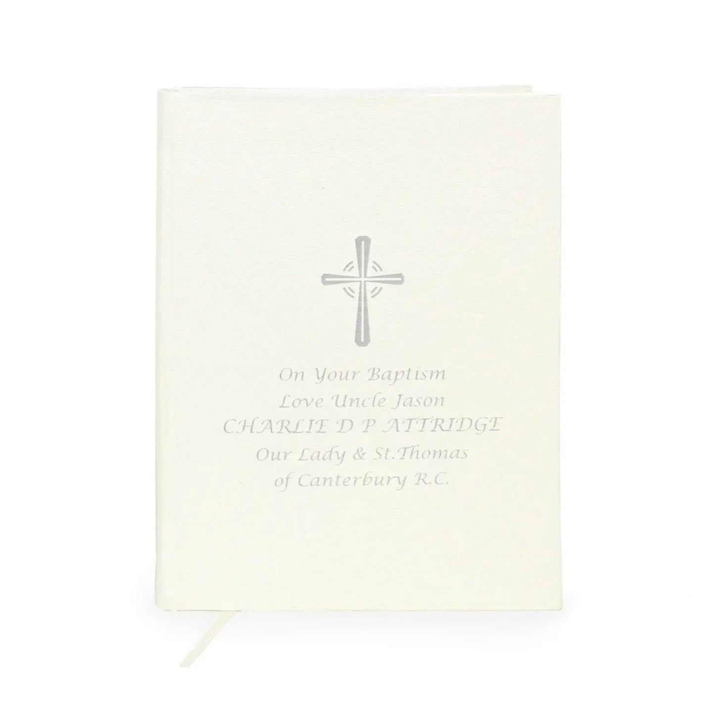 Personalised Silver Companion Holy Bible - Eco-friendly: 2 - Books By Gift Moments