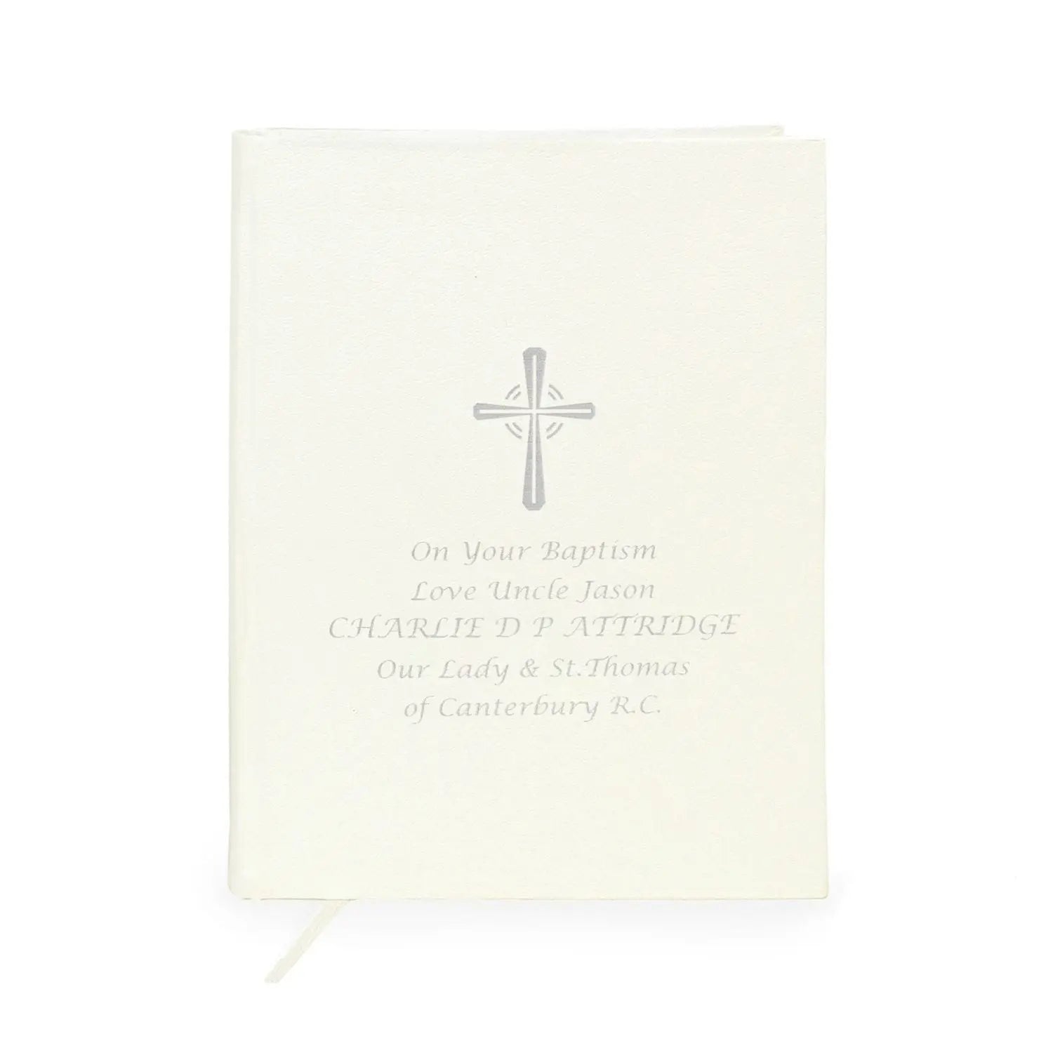 Personalised Silver Companion Holy Bible - Eco-friendly: 2 - Books By Gift Moments