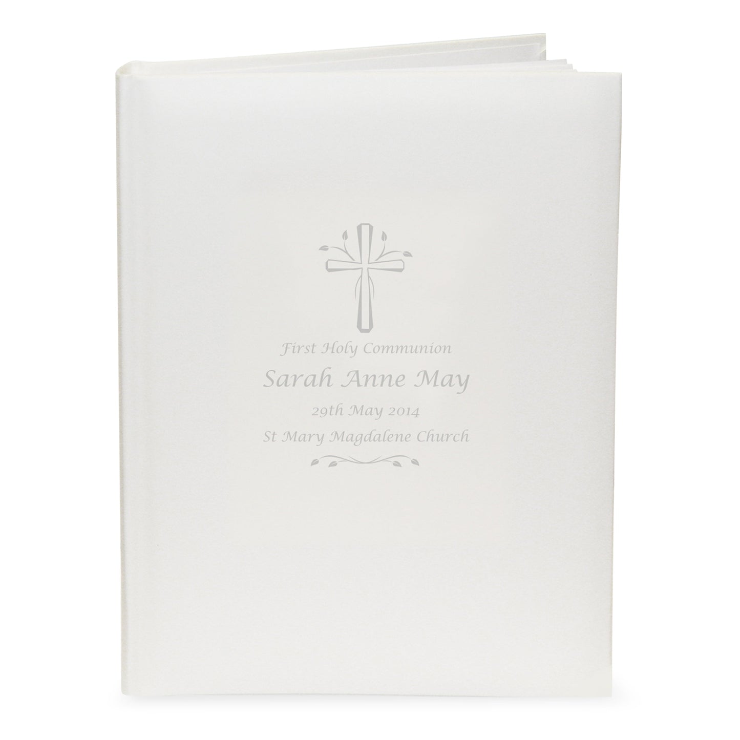 Personalised Silver Cross Traditional Photo Album: 2 - Photo Albums By Gift Moments