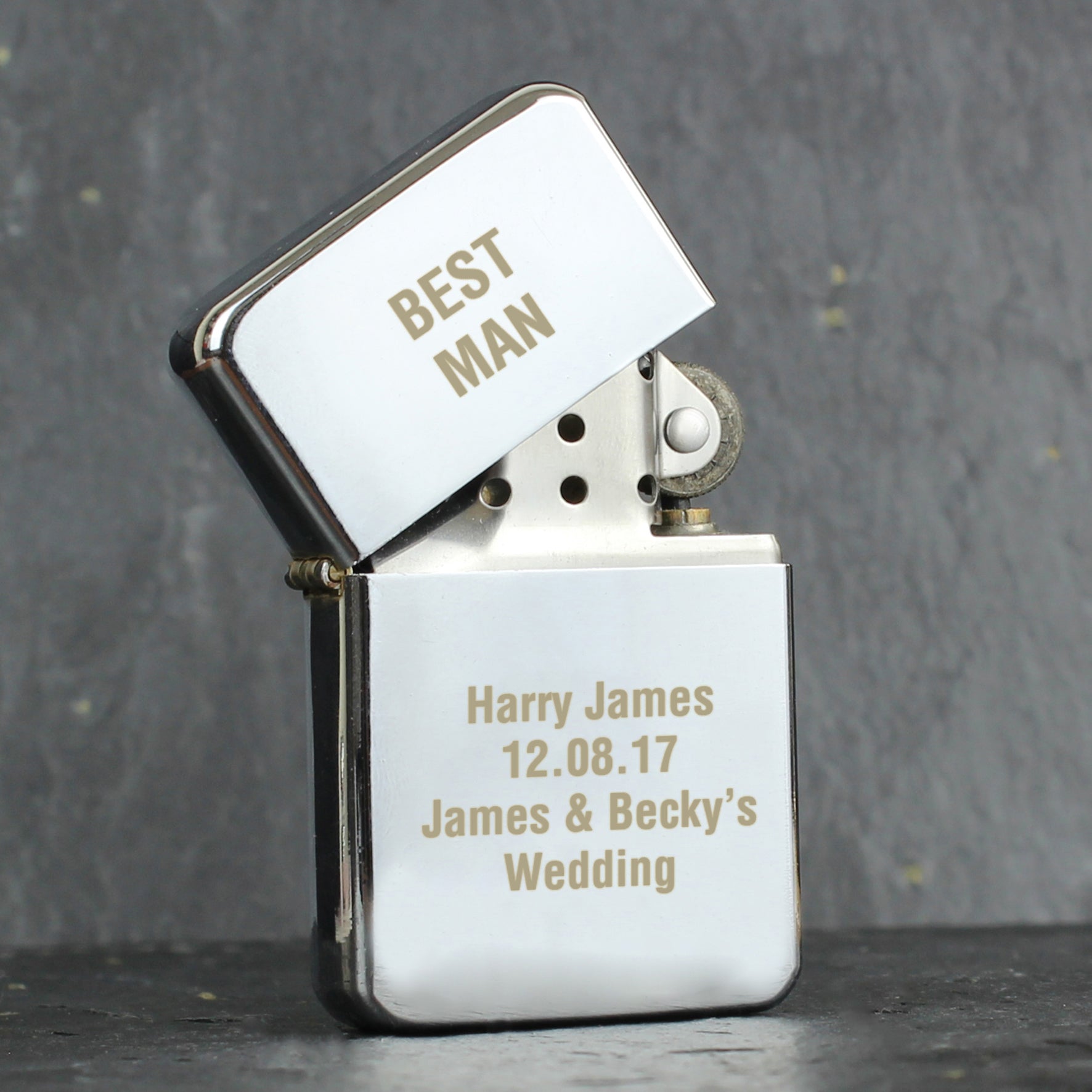 Personalised Silver Lighter: 6 - Smoking Accessories By Gift Moments