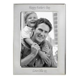 Personalised Silver Plated 6x4 Photo Frame: 2 - Photo Frames By Gift Moments