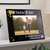 Personalised Simply The Best 5x7 Black Glass Photo Frame: 5 - Photo Frames By Gift Moments