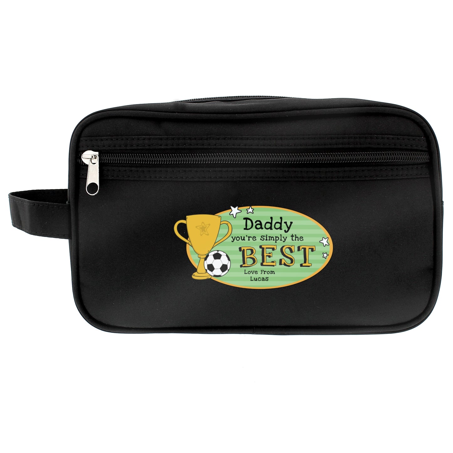 Personalised Simply The Best Toiletry Bag: 4 - Toiletry & Makeup Bags By Gift Moments