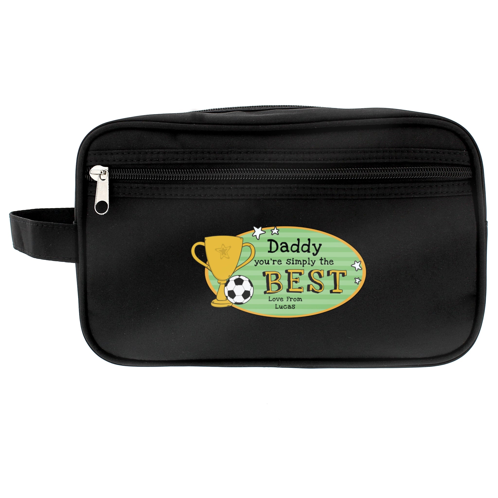 Personalised Simply The Best Toiletry Bag: 4 - Toiletry & Makeup Bags By Gift Moments