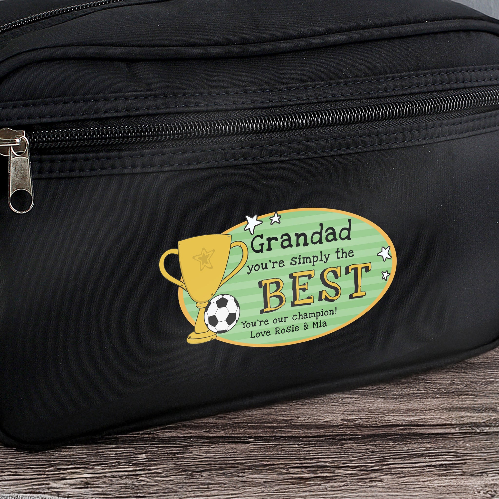 Personalised Simply The Best Toiletry Bag: 3 - Toiletry & Makeup Bags By Gift Moments