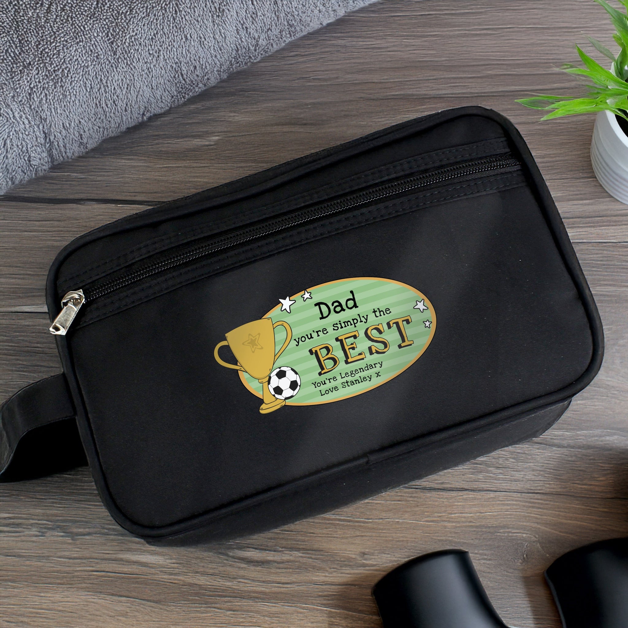 Personalised Simply The Best Toiletry Bag: 2 - Toiletry & Makeup Bags By Gift Moments