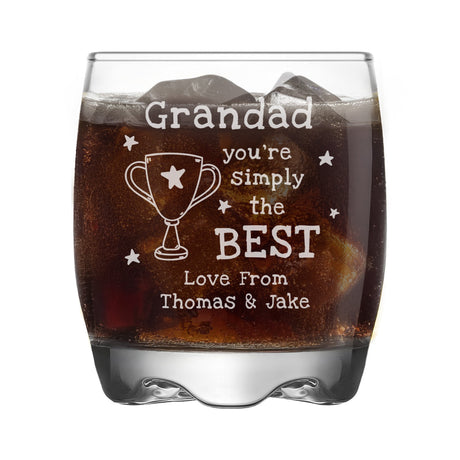 Personalised Simply The Best Tumbler: 5 - Tumblers By Gift Moments