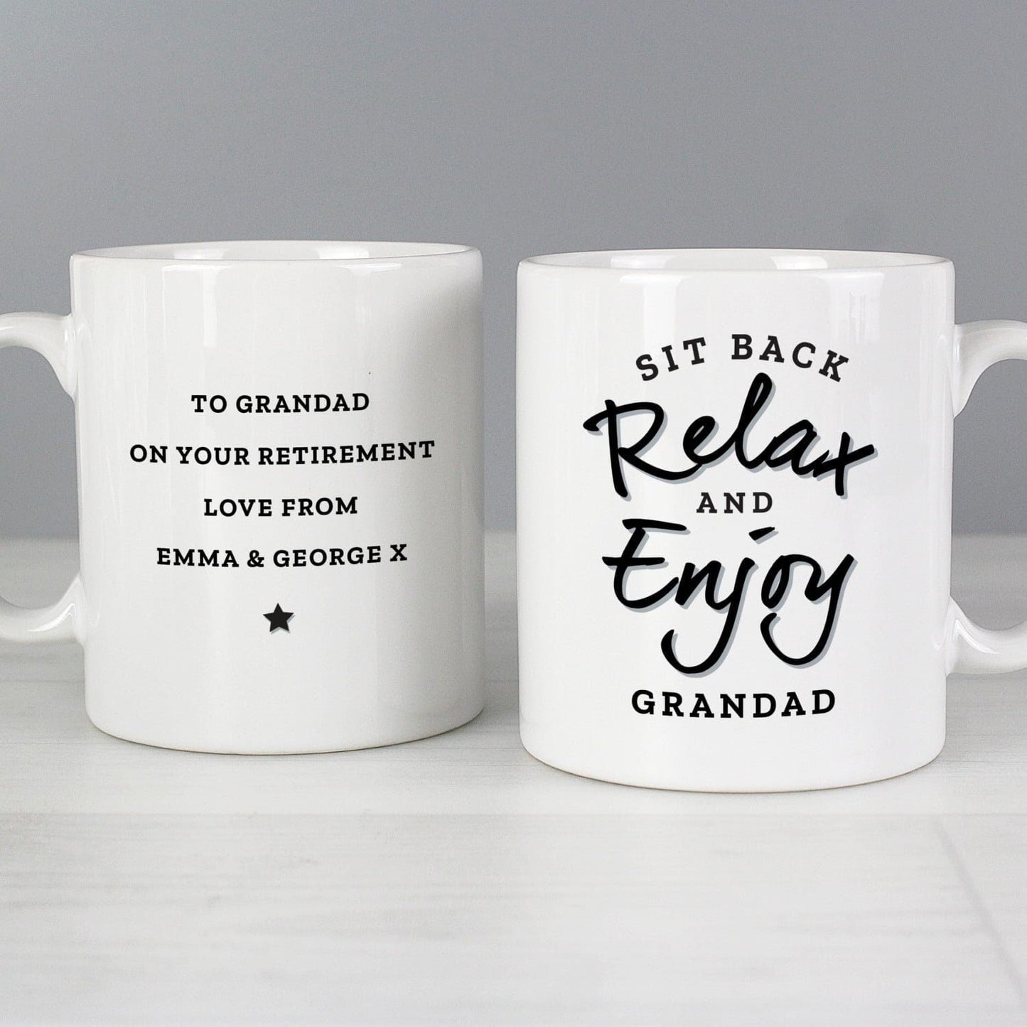 Personalised Sit Back & Relax Mug: 1 - Mugs By Gift Moments