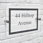 Personalised Slate Effect Acrylic House Sign - Shop Signs & Plaques At Gift Moments - 2