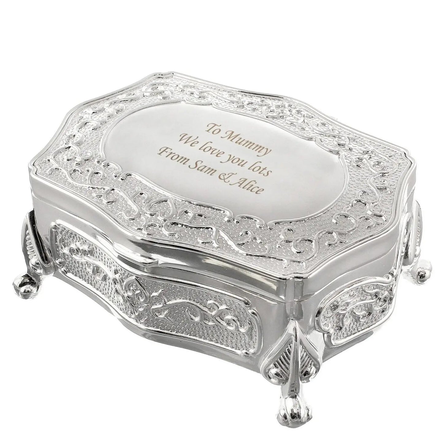 Personalised Small Antique Trinket Box: 5 - Trinket Boxes By Gift Moments