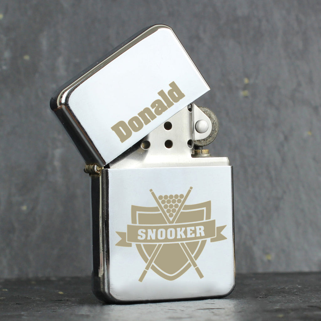 Personalised Snooker Lighter - Shop Smoking Accessories At Gift Moments - 1