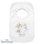 Personalised The Snowman Magical Adventure Bib - Shop Baby Clothing At Gift Moments - 4