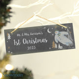 Personalised The Snowman Magical Adventure Hanging Slate Plaque: 3 - Signs & Plaques By The Snowman