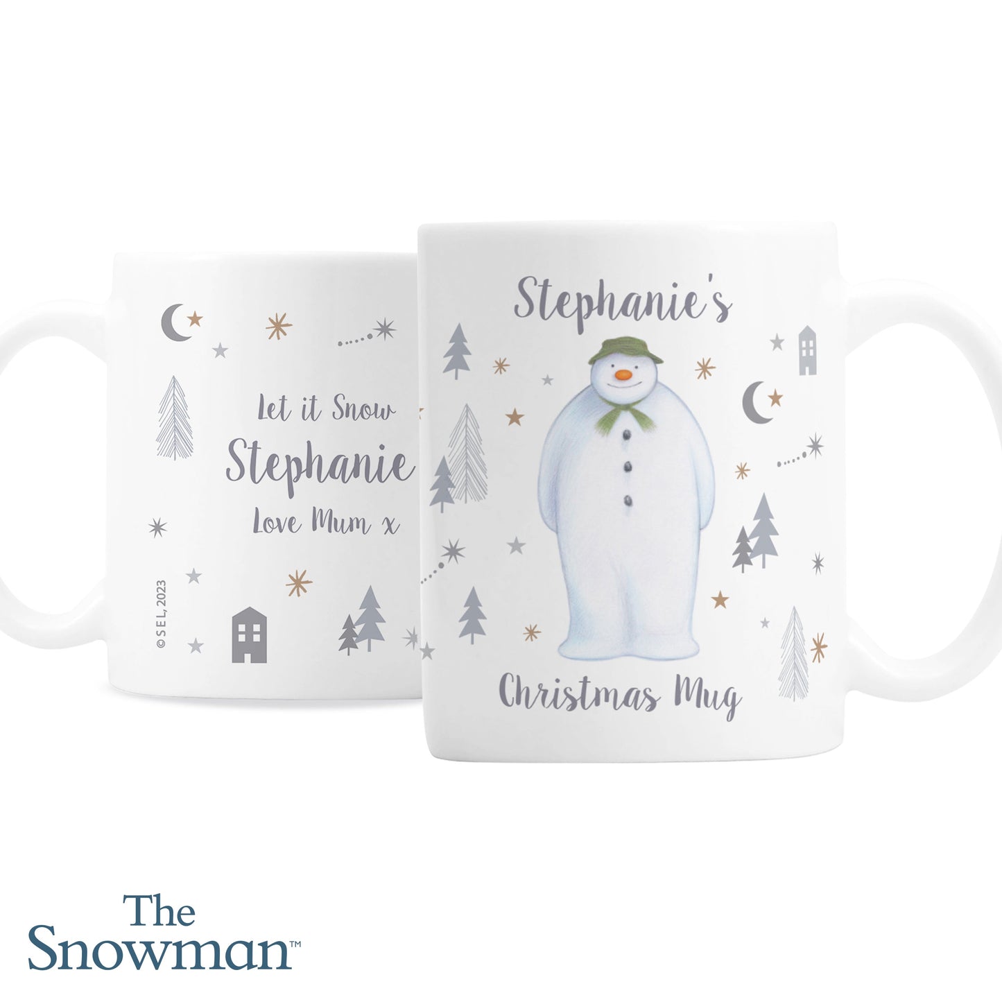 Personalised The Snowman Magical Adventure Mug: 5 - Mugs By The Snowman