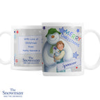 Personalised The Snowman and the Snowdog Blue Mug - Shop Mugs At Gift Moments - 5