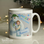 Personalised The Snowman and the Snowdog Blue Mug - Shop Mugs At Gift Moments - 2