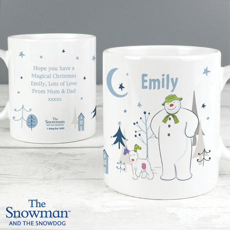 Personalised The Snowman and the Snowdog Mug: 1 - Mugs By The Snowman