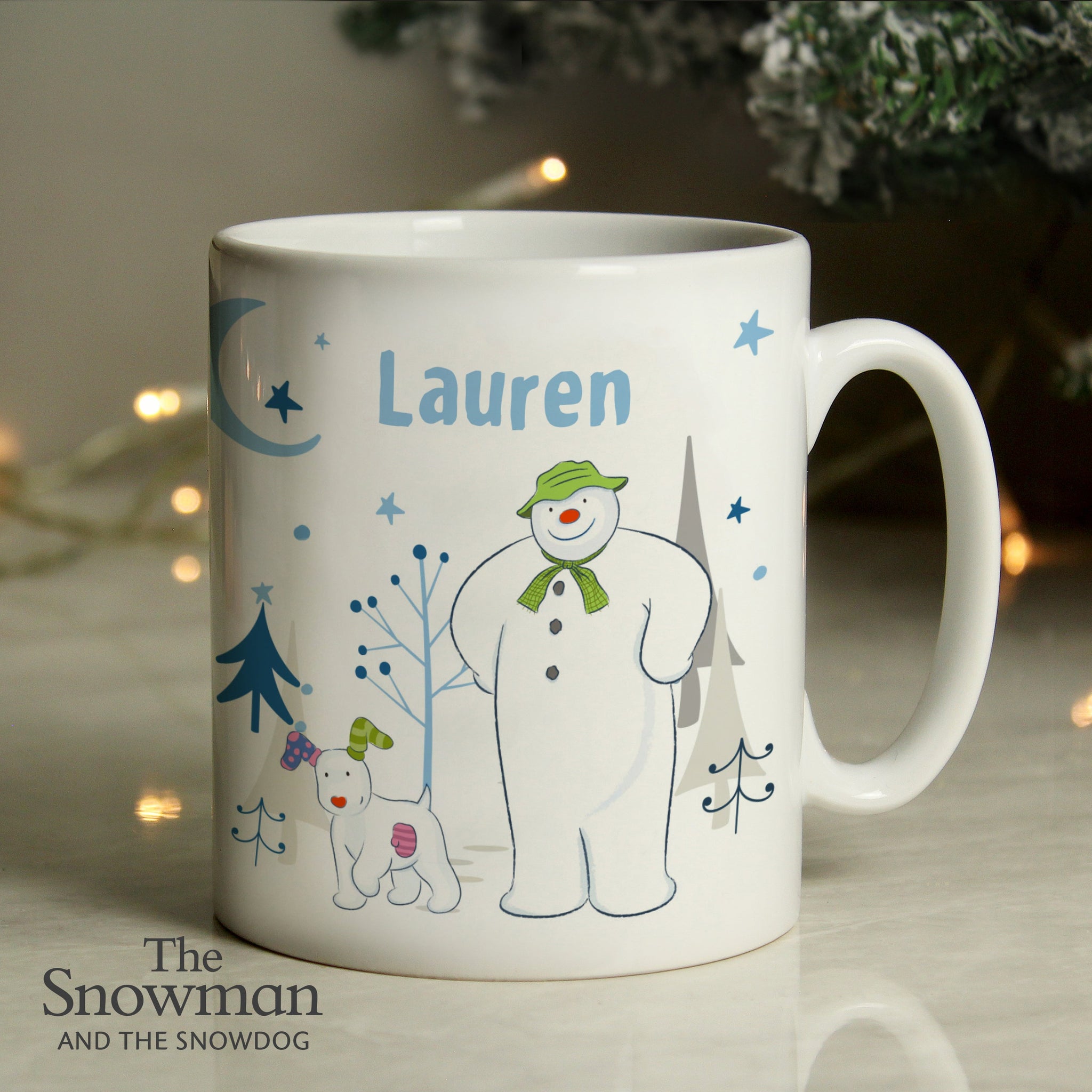 Personalised The Snowman and the Snowdog Mug: 2 - Mugs By The Snowman