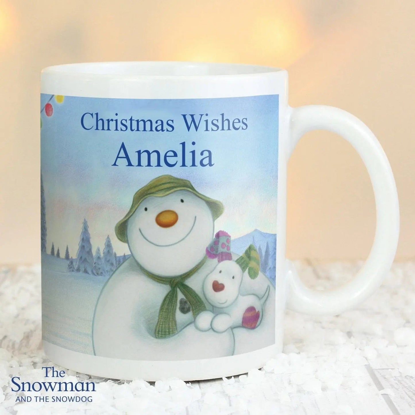 Personalised The Snowman and the Snowdog Mug: 1 - Mugs By The Snowman
