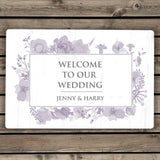 Personalised Soft Watercolour Metal Sign: 1 - Signs & Plaques By Gift Moments