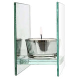 Personalised Soft Watercolour Mirrored Glass Tea Light Candle Holder: 5 - Candle Holders By Gift Moments