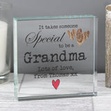 Personalised Someone Special Crystal Token: 3 - Crystal Tokens By Gift Moments