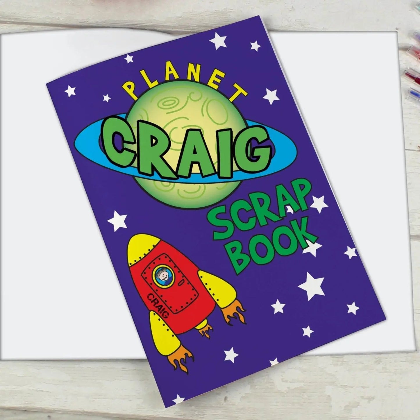 Personalised Space - A4 Scrapbook: 4 - Books By Gift Moments