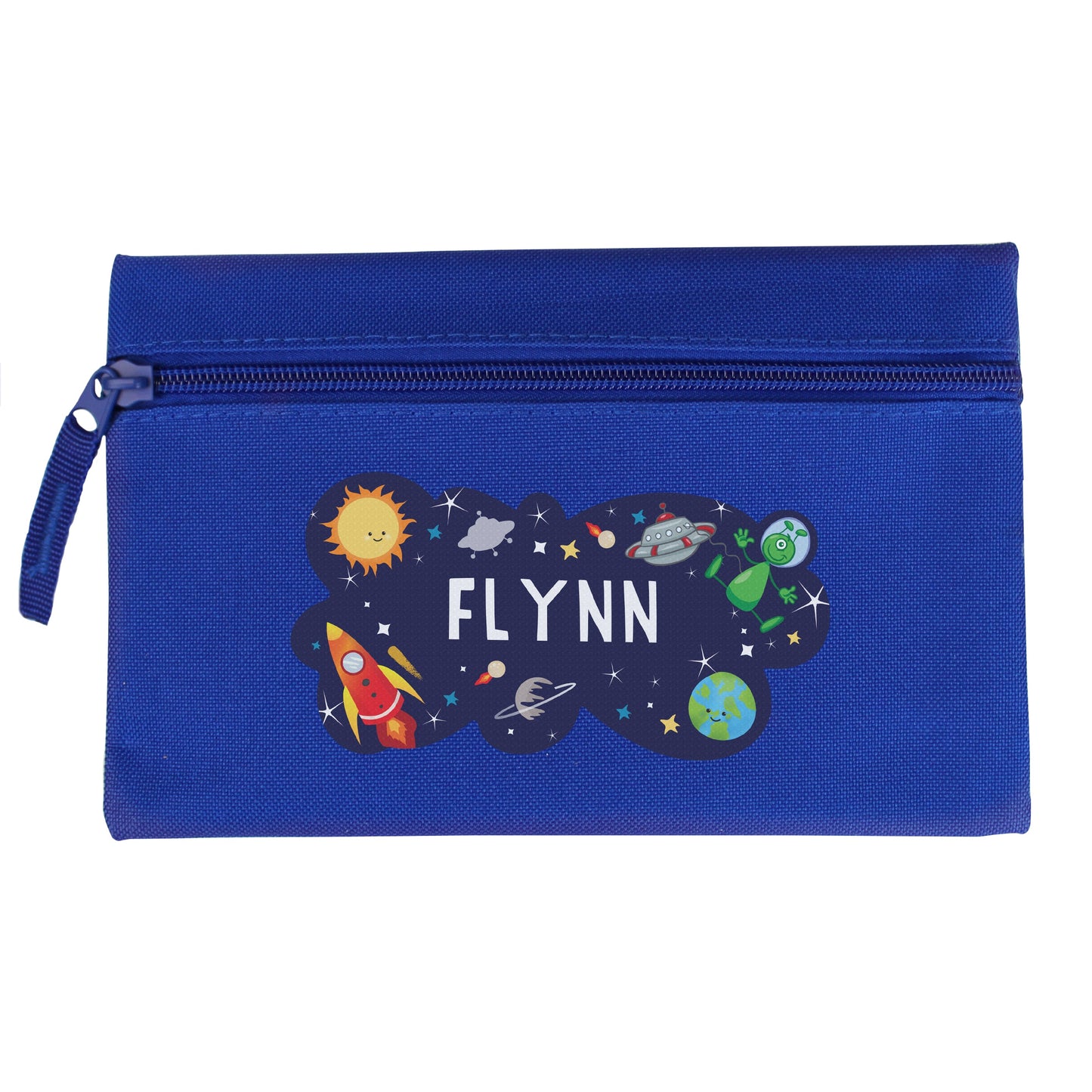 Personalised Space Blue Pencil Case: 5 - Pencil Cases & Sets By Gift Moments