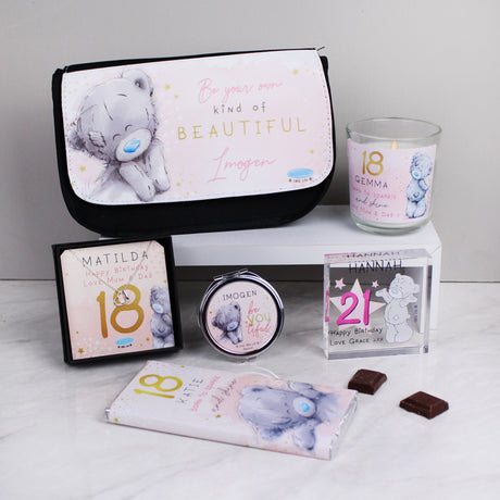 Personalised Me To You Sparkle & Shine Birthday Sentiment Silver Tone Necklace and Box: 5 - Necklaces