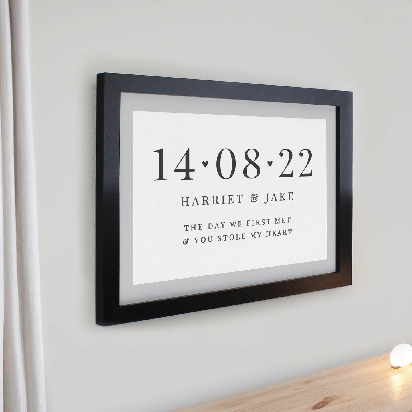 Personalised Special Date Framed Prints: 5 - Framed Prints By Gift Moments