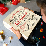 Personalised Special Delivery Christmas Eve Box: 3 - Storage By Gift Moments