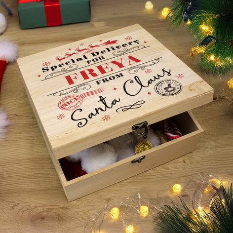 Personalised Special Delivery Christmas Eve Box: 1 - Storage By Gift Moments