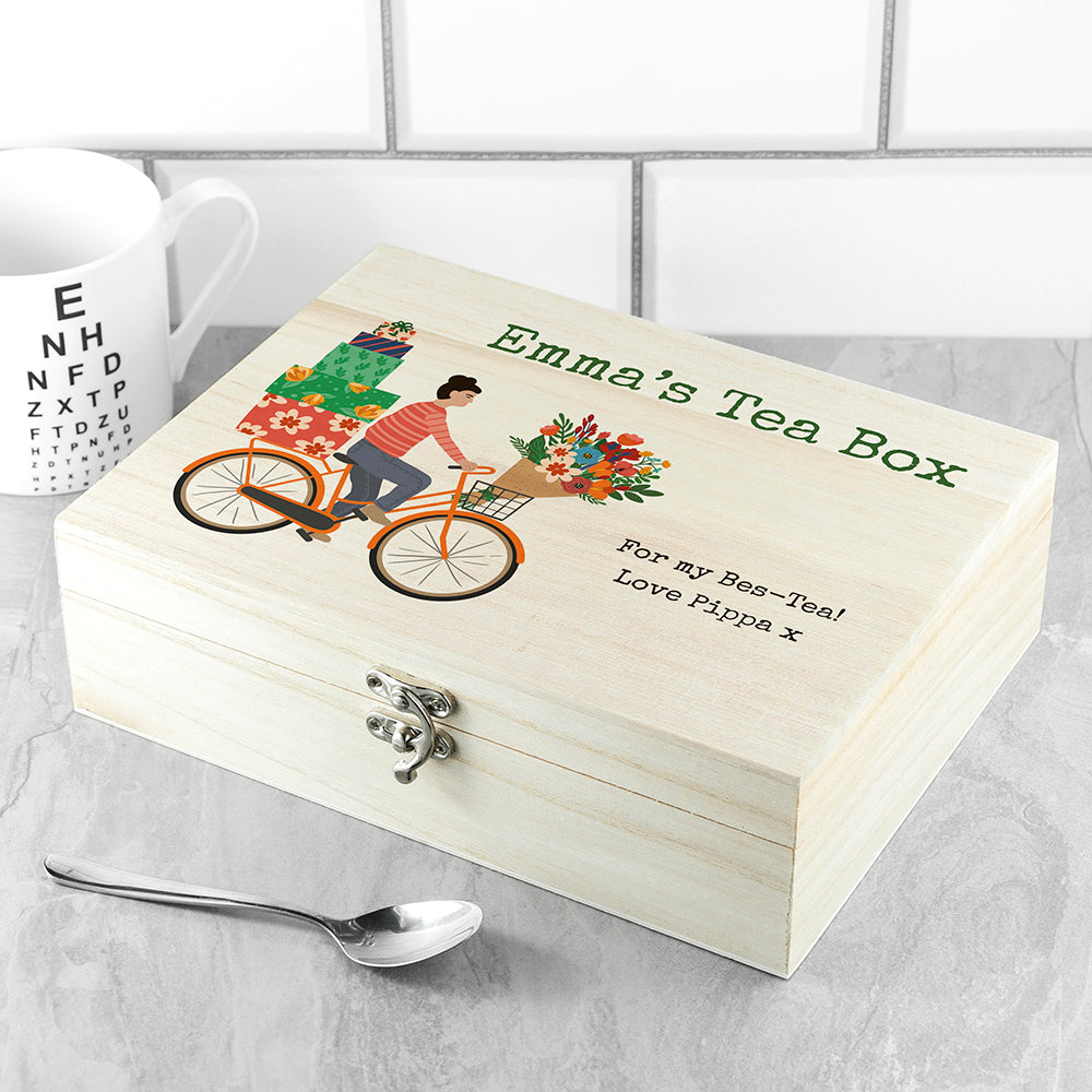 Personalised Special Delivery Tea Box Selection: 1 Tea Boxes By Gift Moments