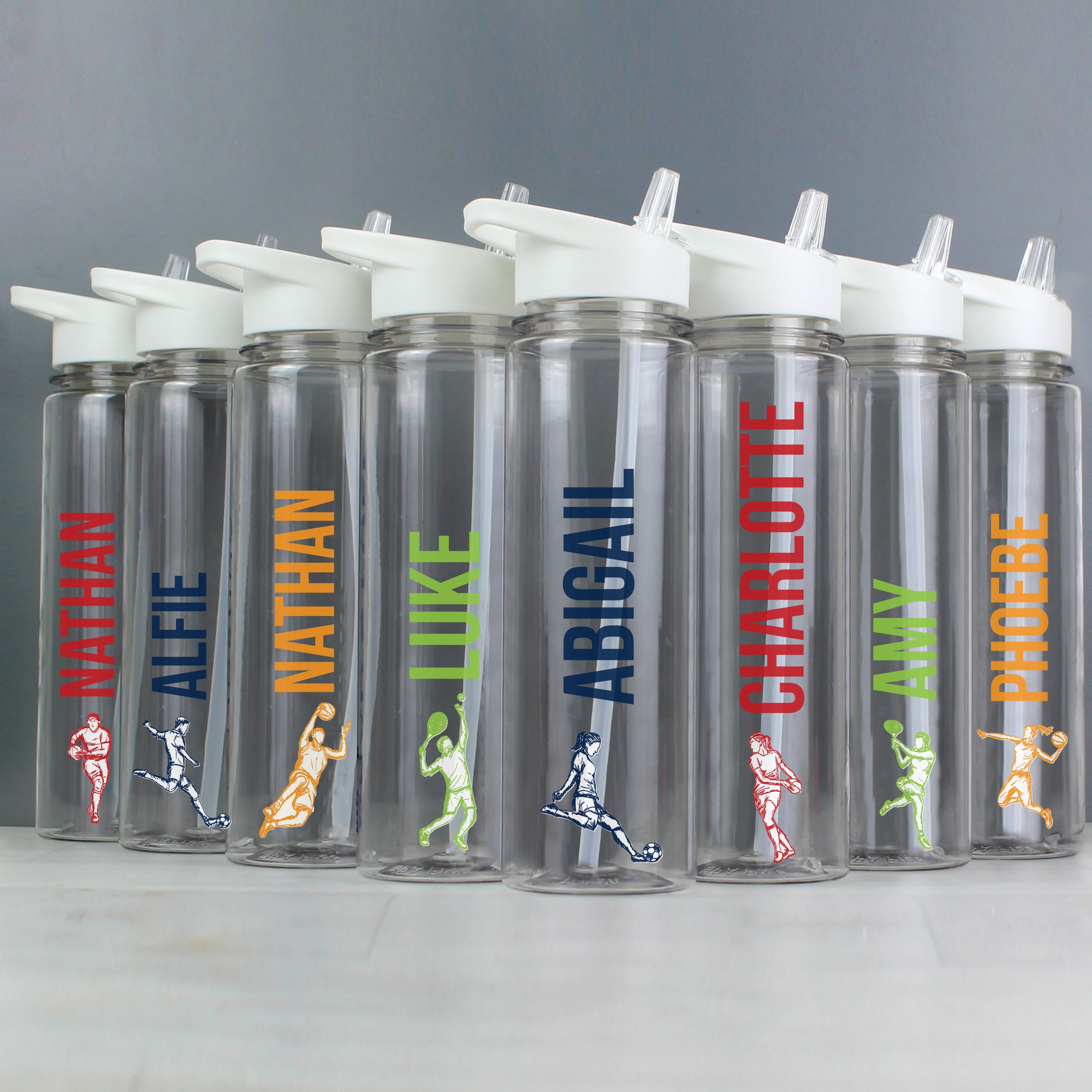 Personalised Sports Name Only Water Bottle - Shop Water Bottles At Gift Moments - 1
