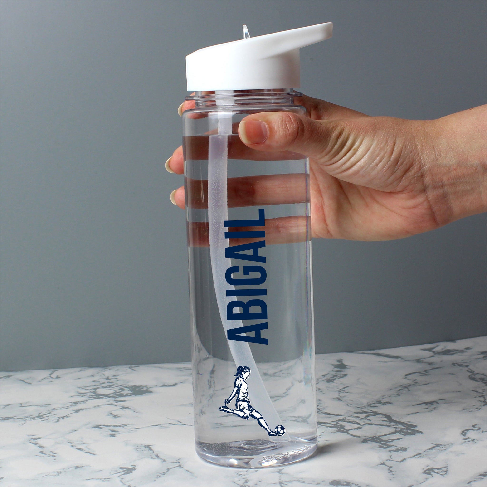 Personalised Sports Name Only Water Bottle: 8 - Water Bottles By Gift Moments
