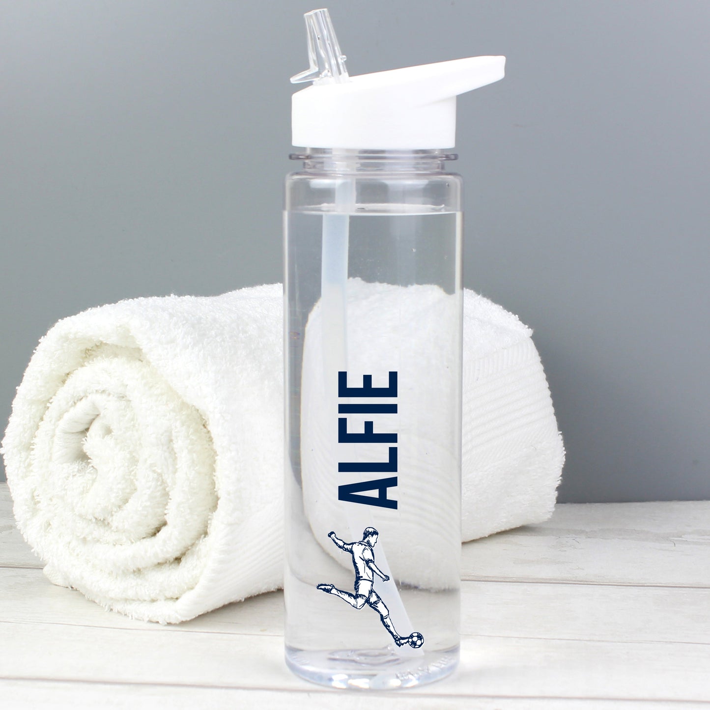 Personalised Sports Name Only Water Bottle: 2 - Water Bottles By Gift Moments