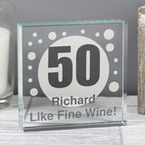 Personalised Spots Age Crystal Token: 2 - Crystal Tokens By Gift Moments