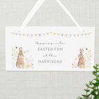 Personalised Spring Bunny Wooden Sign - Shop Signs & Plaques At Gift Moments - 3