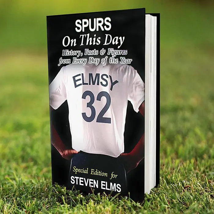 Personalised Spurs On This Day Book - Shop Books At Gift Moments - 1