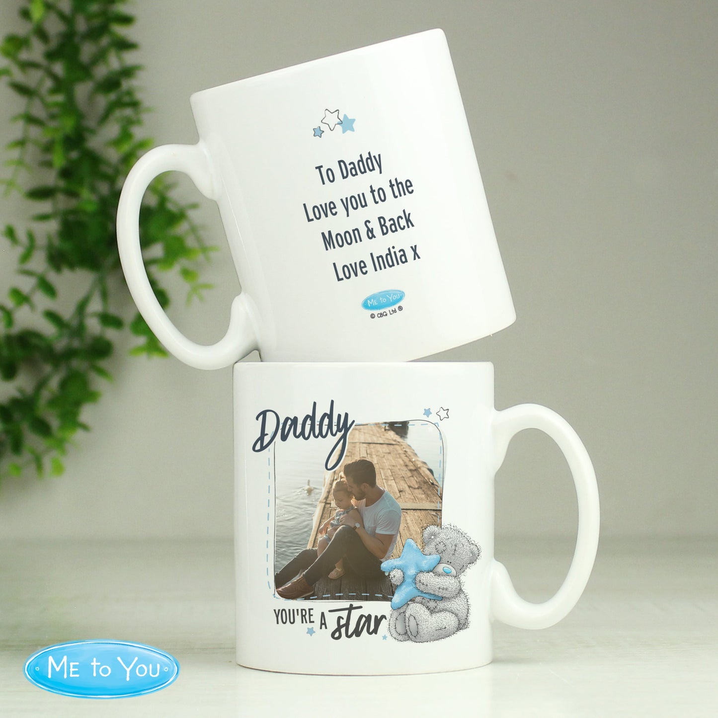Personalised Me to You Star Photo Mug: 1 - Mugs