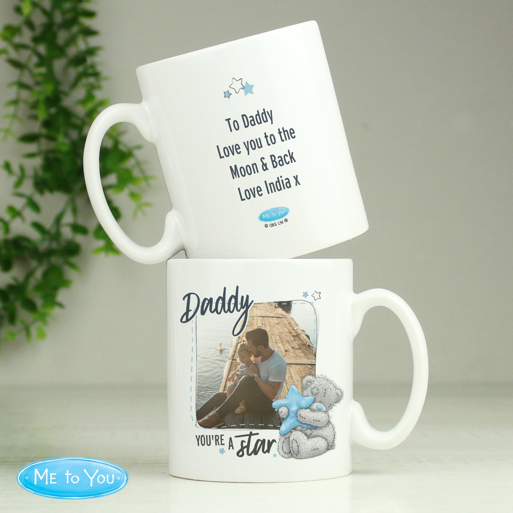 Personalised Me to You Star Photo Mug: 1 - Mugs