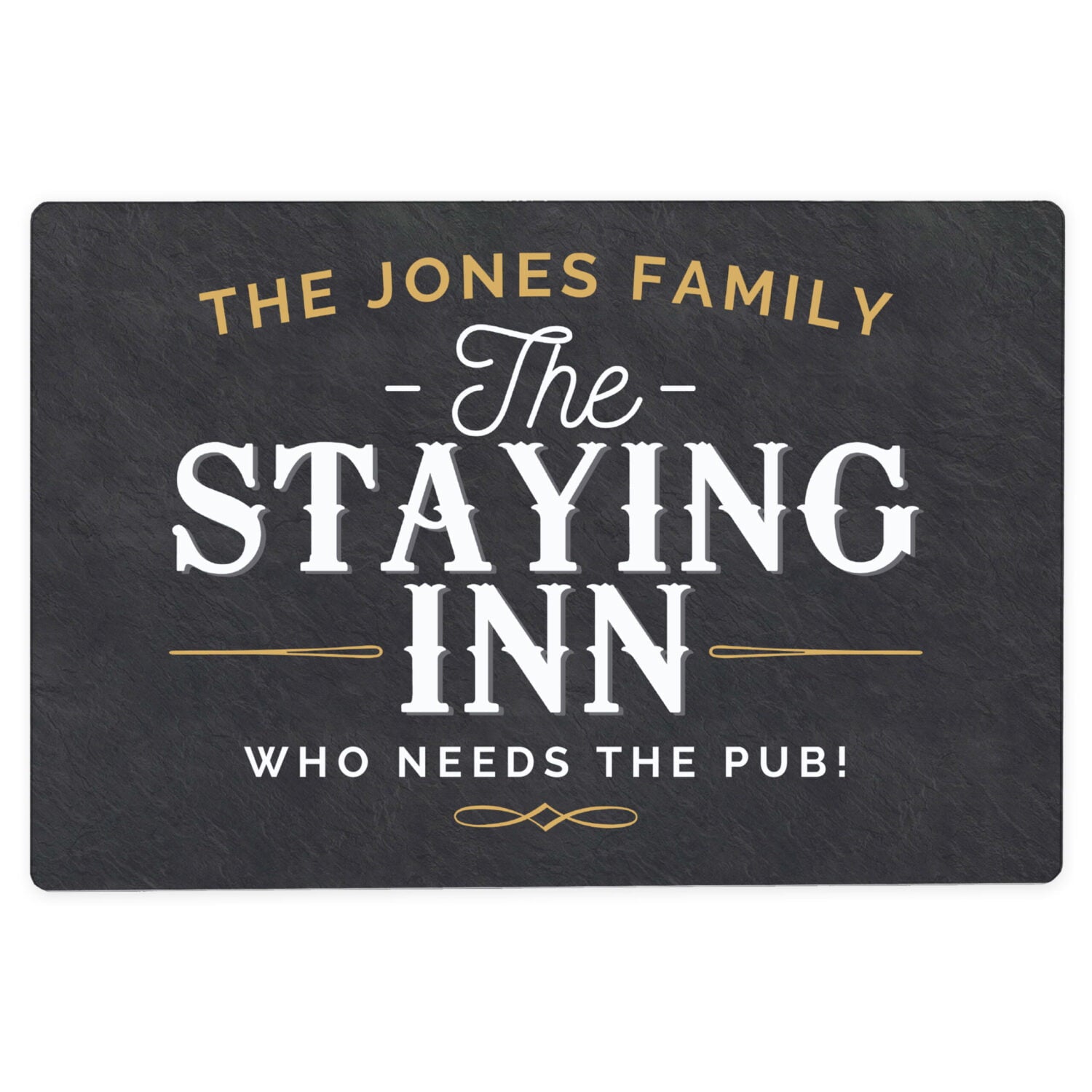 Personalised Staying Inn Metal Sign - Shop Signs & Plaques At Gift Moments - 4
