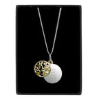 Personalised Sterling Silver & 9ct Gold Family Tree Of Life Necklace - Shop Necklaces At Gift Moments - 4