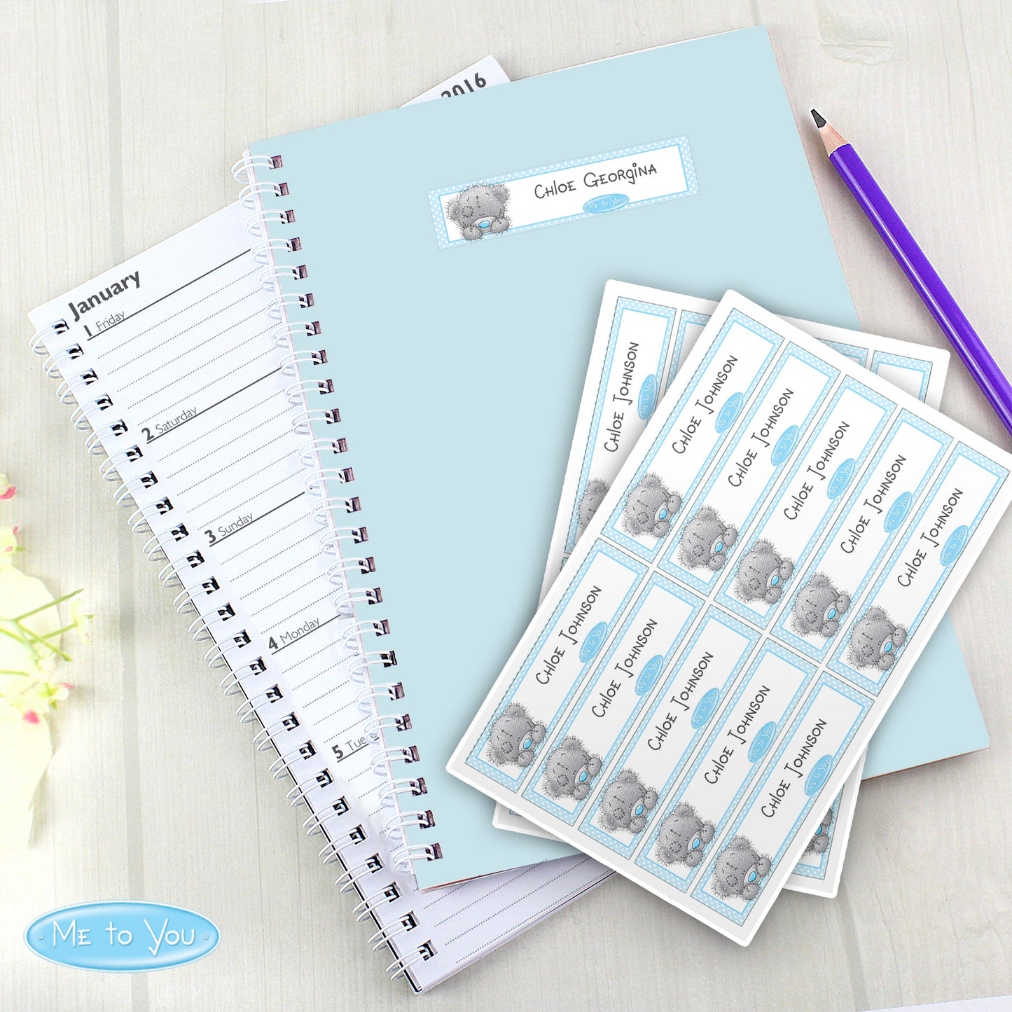 Personalised Me To You Stickers: 1 - Stickers