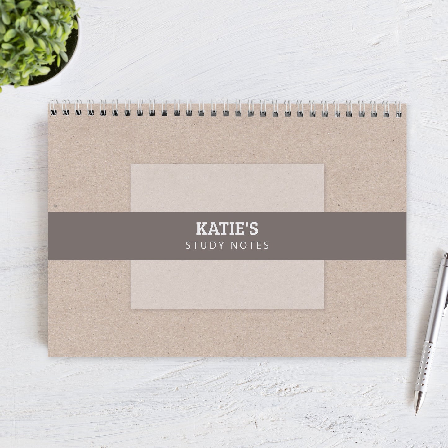 Personalised Study A4 Desk Planner: 6 - Calendars & Planners By Gift Moments